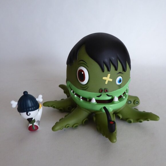 RARE NEW 2003 8.5” SCARY GIRL OCTOPUS BLISTER BIRDIE DESIGNER VINYL FIGURE - Picture 4 of 15